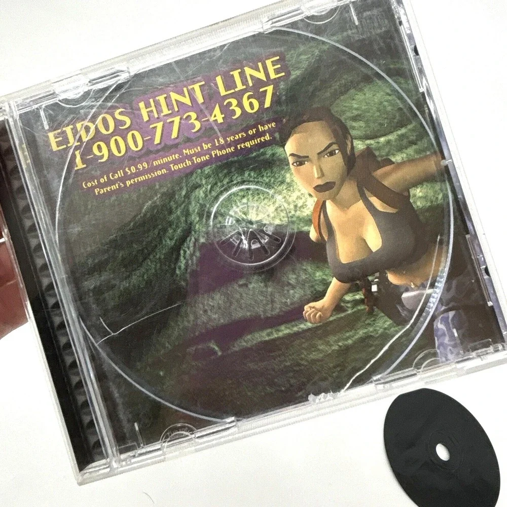 Tomb Raider III 3 Sony PlayStation 1 PS1 Black Label‎ Complete - FAST SHIP